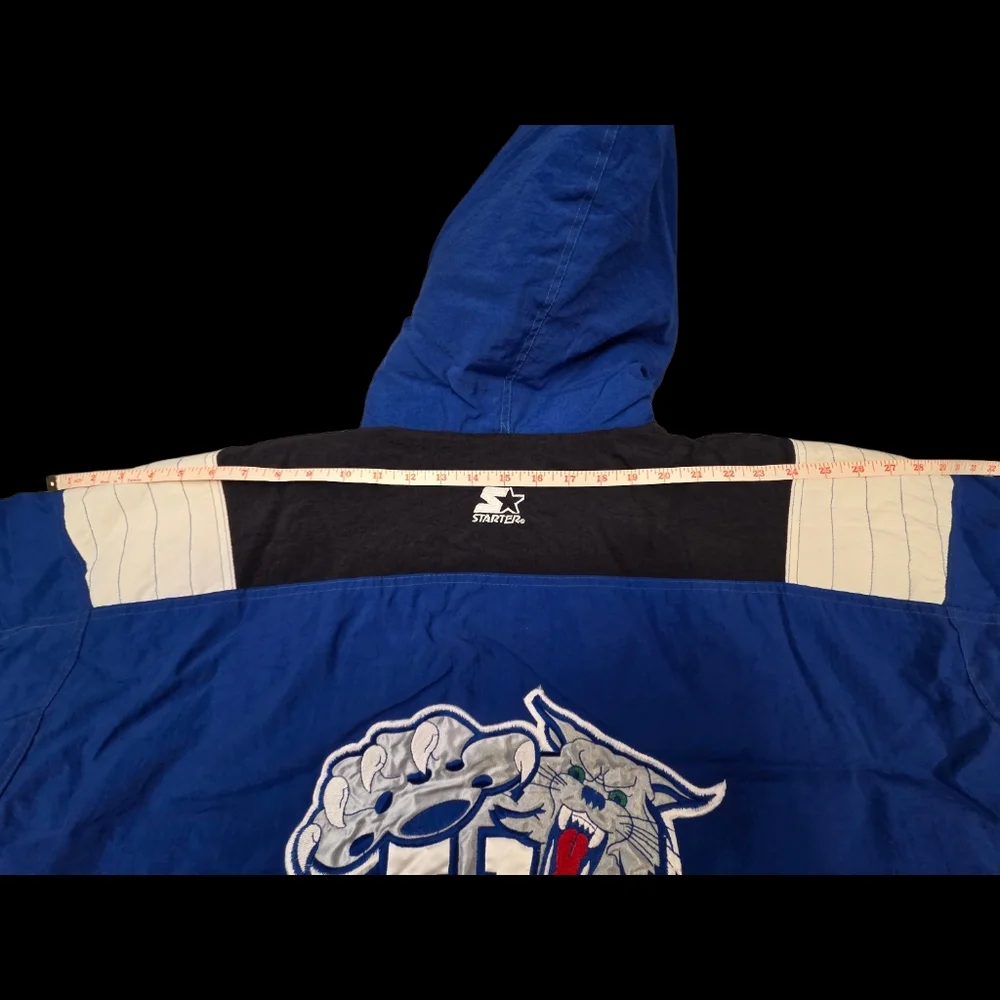 Vintage Starter Kentucky Wildcats Pullover Jacket XL 90s NCAA‎